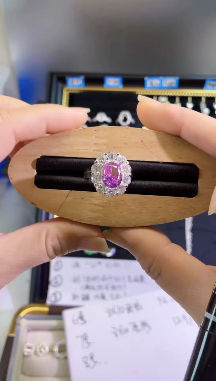 锆石非金属8号 8*10蛋形 冰花空托