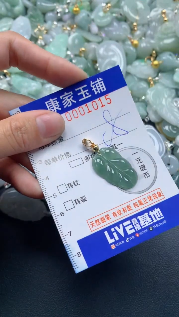 颈饰未镶嵌翡翠1015