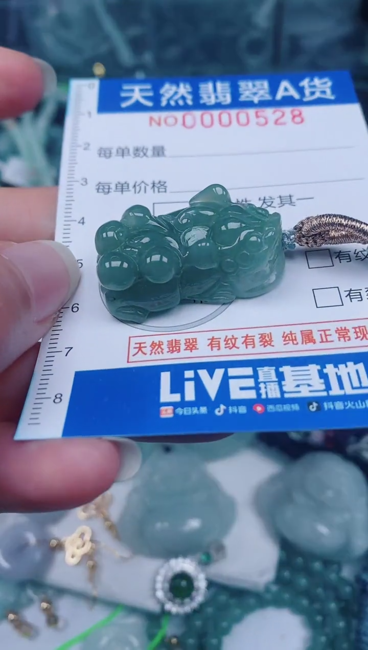 颈饰未镶嵌翡翠00000528