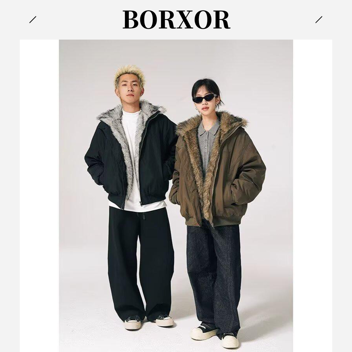 美式复古解构夹克冬季加厚保暖毛领百搭高级感夹棉棉服外套