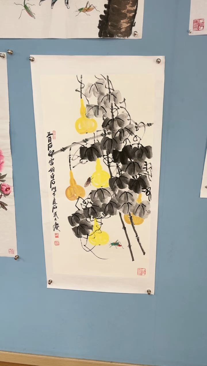 【闪购商品】国画武天庆老师葫芦