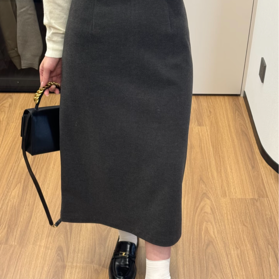 （101-200）高腰A字裙西装裙厚款O型半身裙不规则修身一步裙百搭