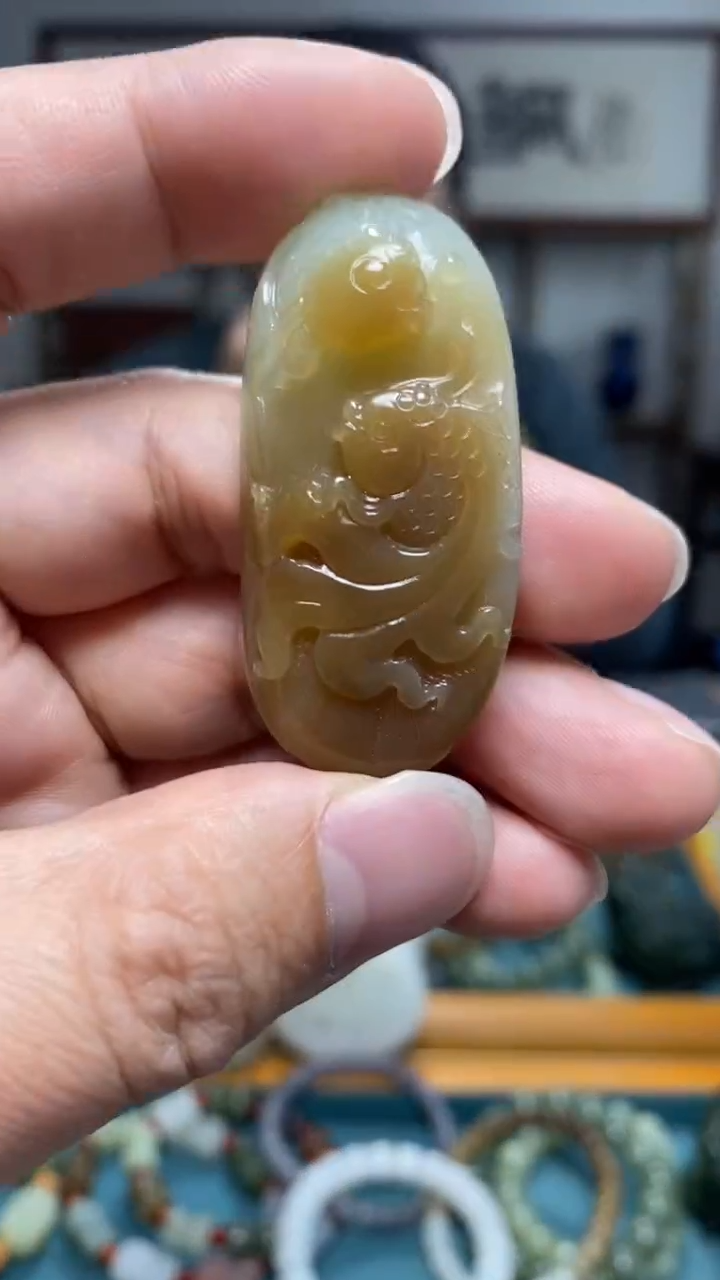 颈饰未镶嵌和田玉15