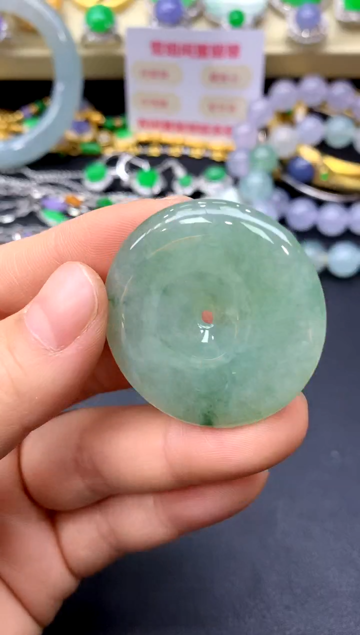 颈饰未镶嵌翡翠108-中国好珍宝