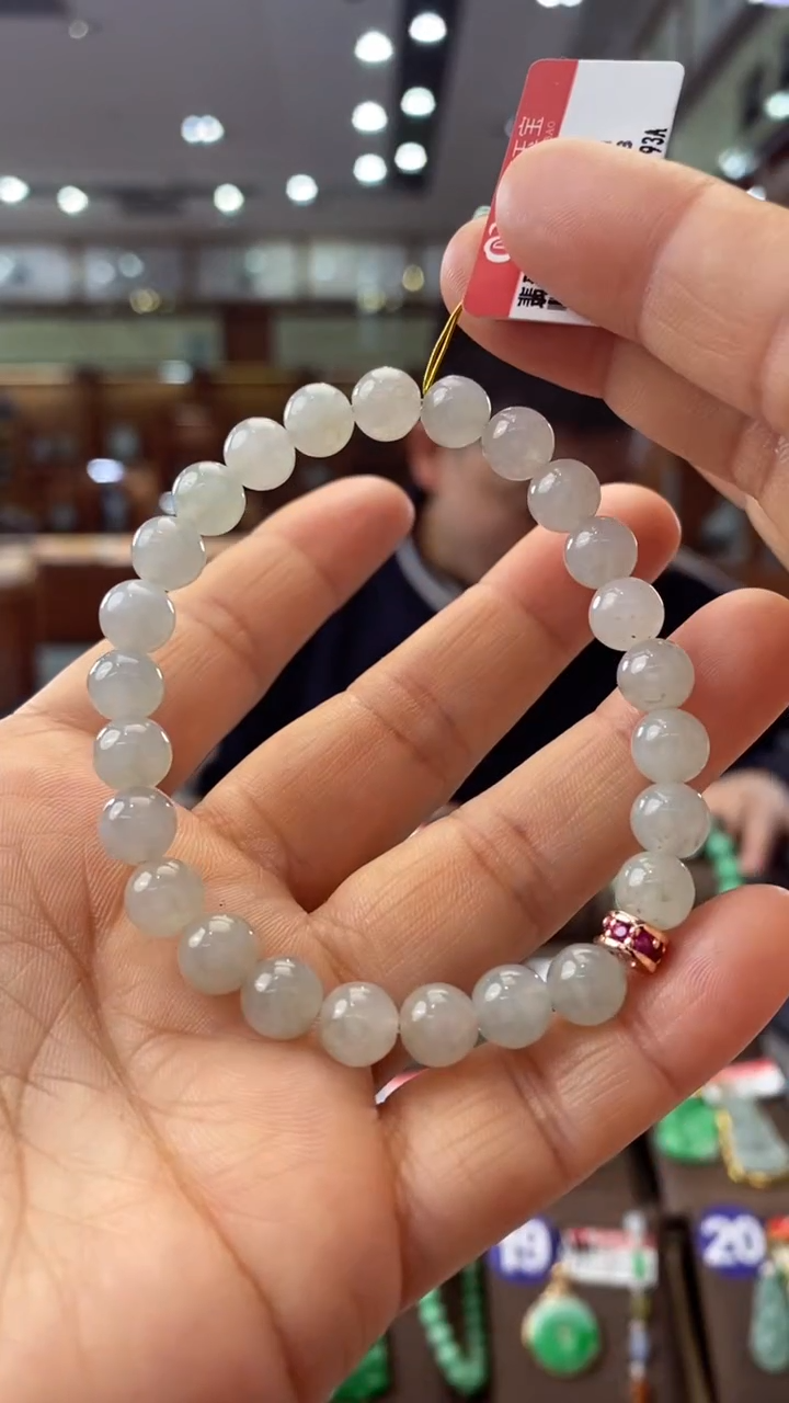 【闪购商品】翡翠手串未镶嵌7mm手串