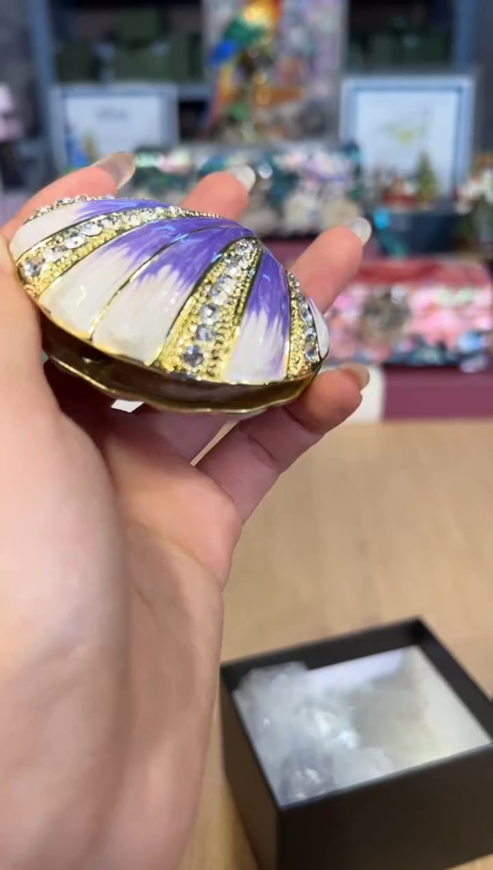 【闪购商品】杯225紫色小贝壳        