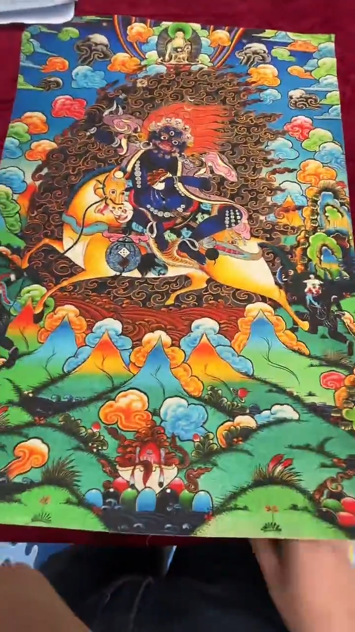 卷轴画唐卡16019