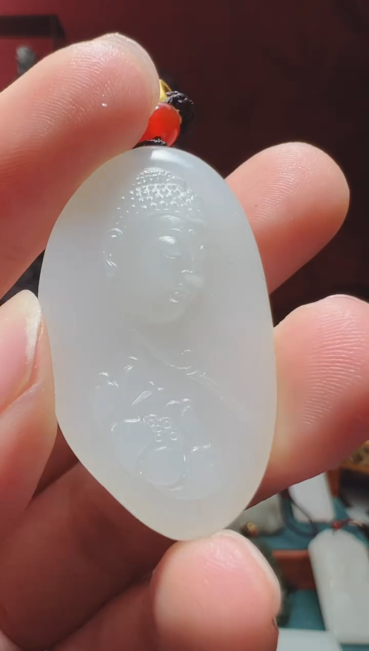 【闪购商品】和田玉吊坠(不含链)未镶嵌1