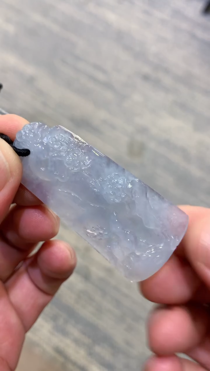 颈饰未镶嵌翡翠天然A货翡翠