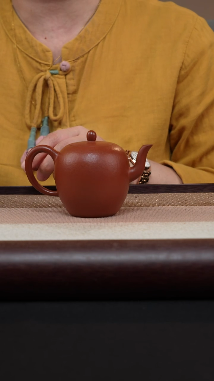 【闪购商品】紫砂茶壶朱泥-美人肩MH-1823