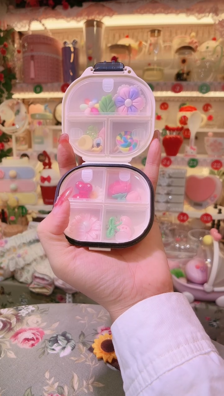 郁金香花分装盒——手工制作品质好！