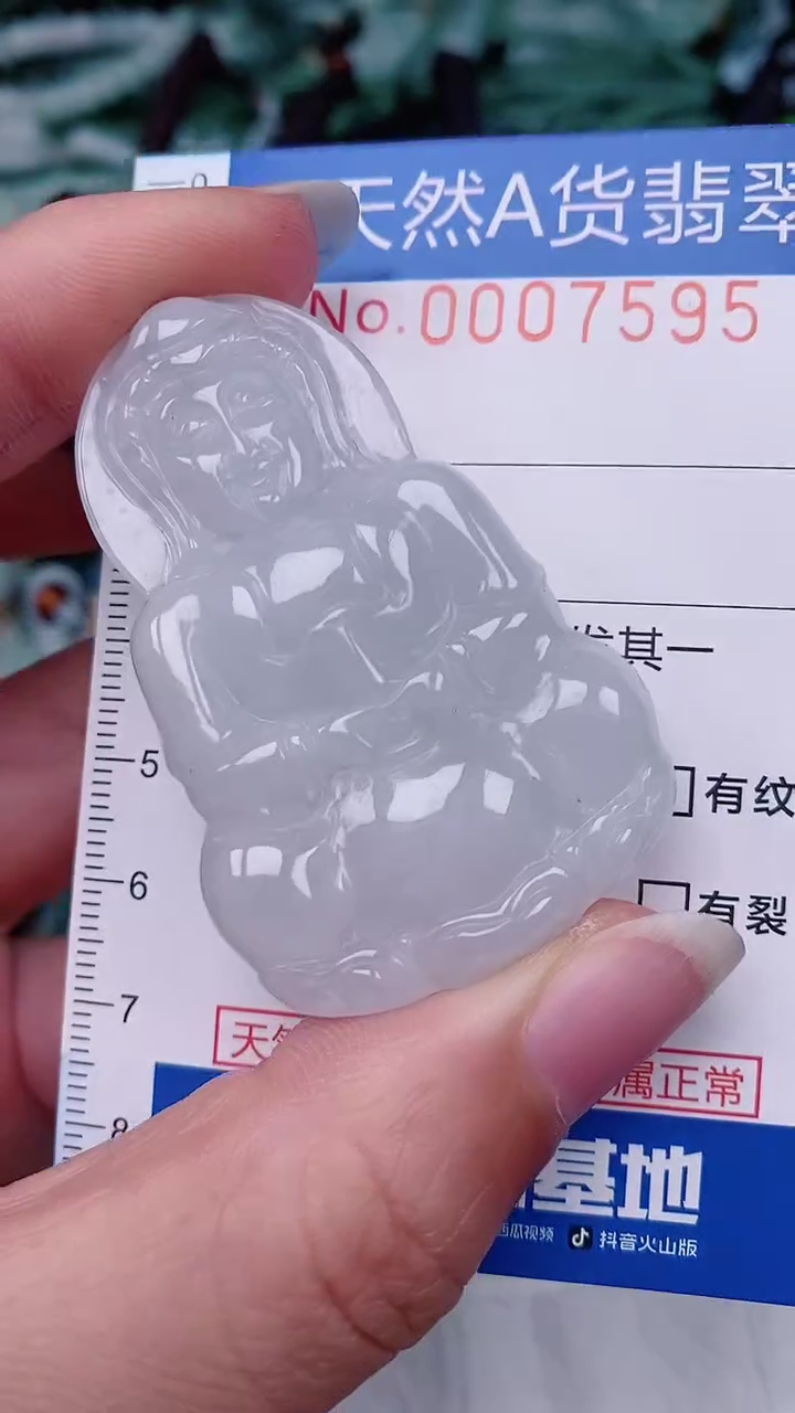 【闪购商品】翡翠未镶嵌颈饰00007595