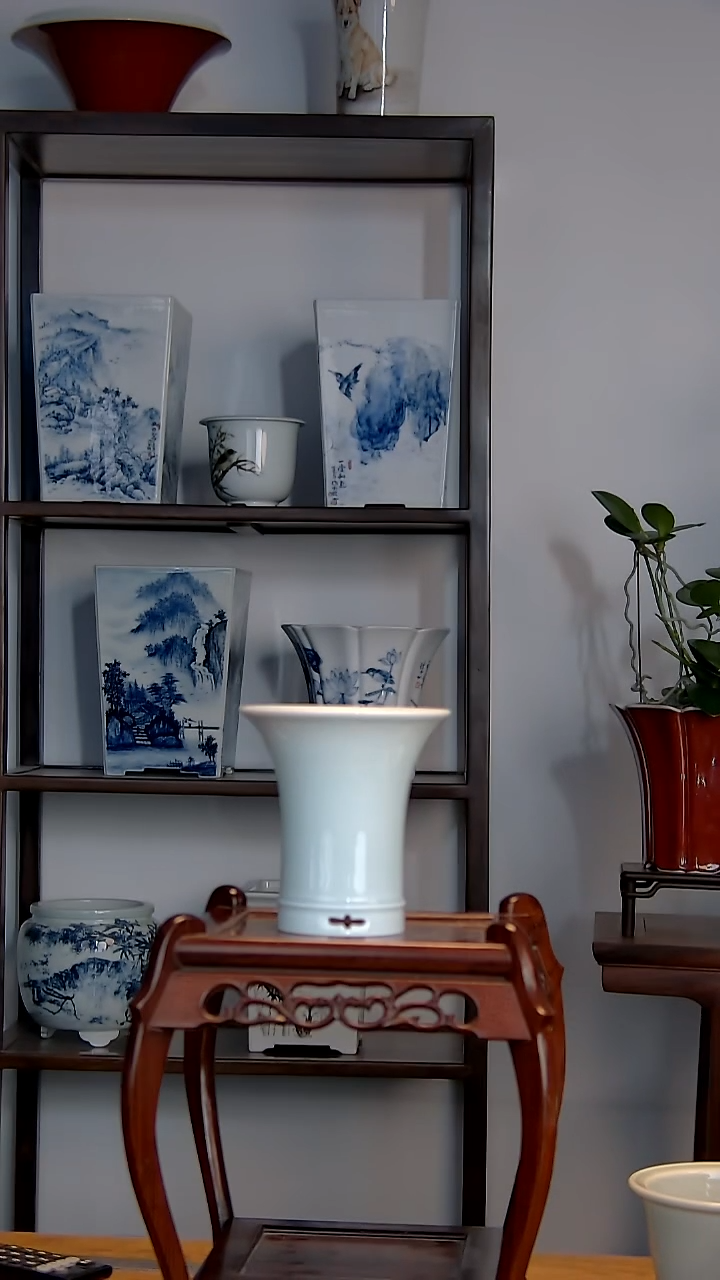 景德镇陶瓷手工花盆