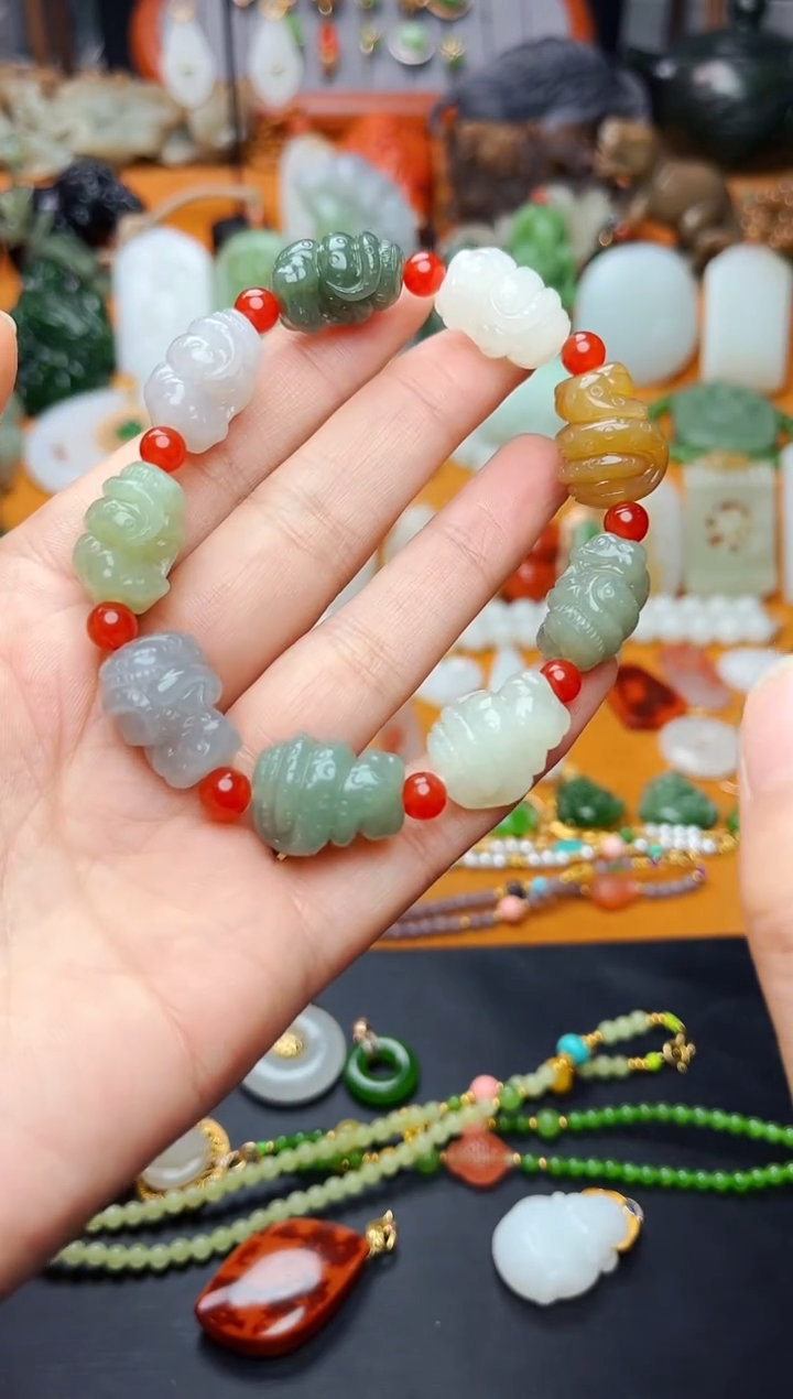 【闪购商品】和田玉手串未镶嵌手串
