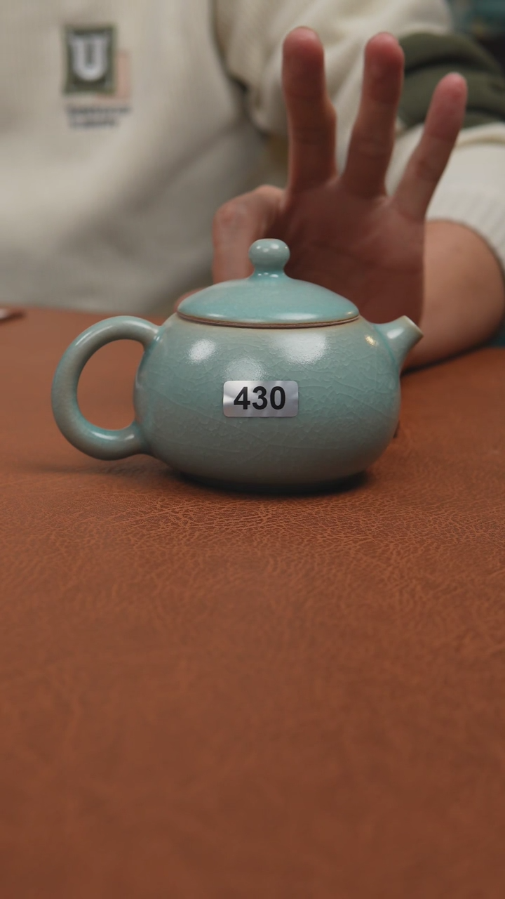 【闪购商品】杯汝州原产地原矿釉仿古西施壶