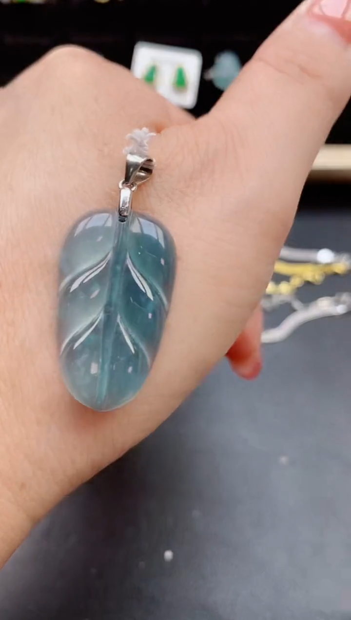 【闪购商品】翡翠颈饰银S925镶嵌121212