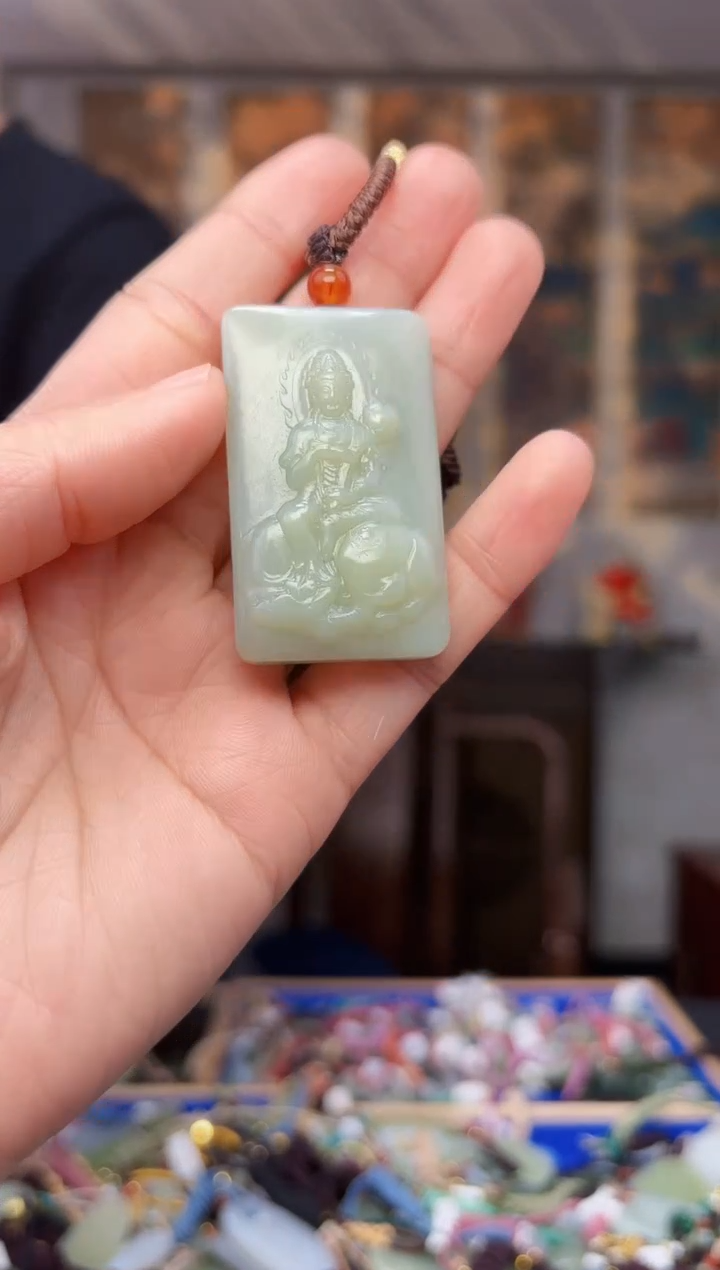 【闪购商品】和田玉挂件未镶嵌拍一发一