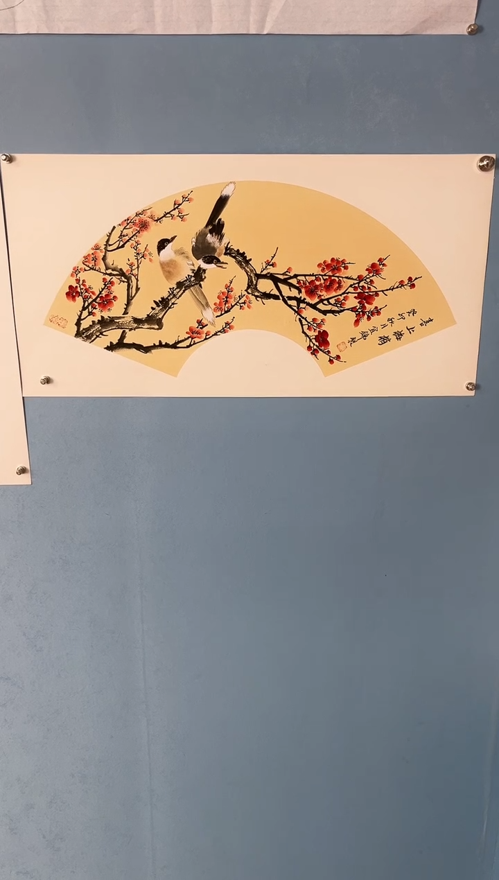 【闪购商品】国画许宜锦喜上眉梢