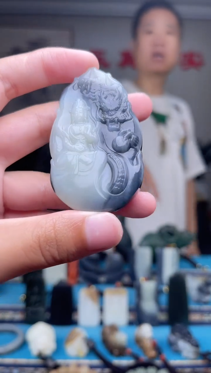 未镶嵌和田玉挂件1