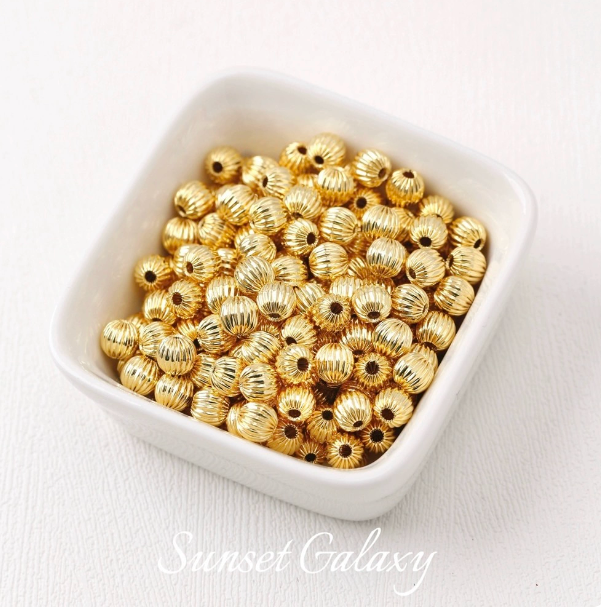 带证书 卡6mm南瓜珠 （拍满10赠1）