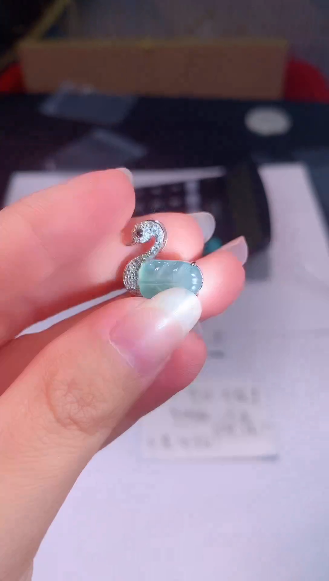 颈饰未镶嵌翡翠0芹0翡翠珠宝762