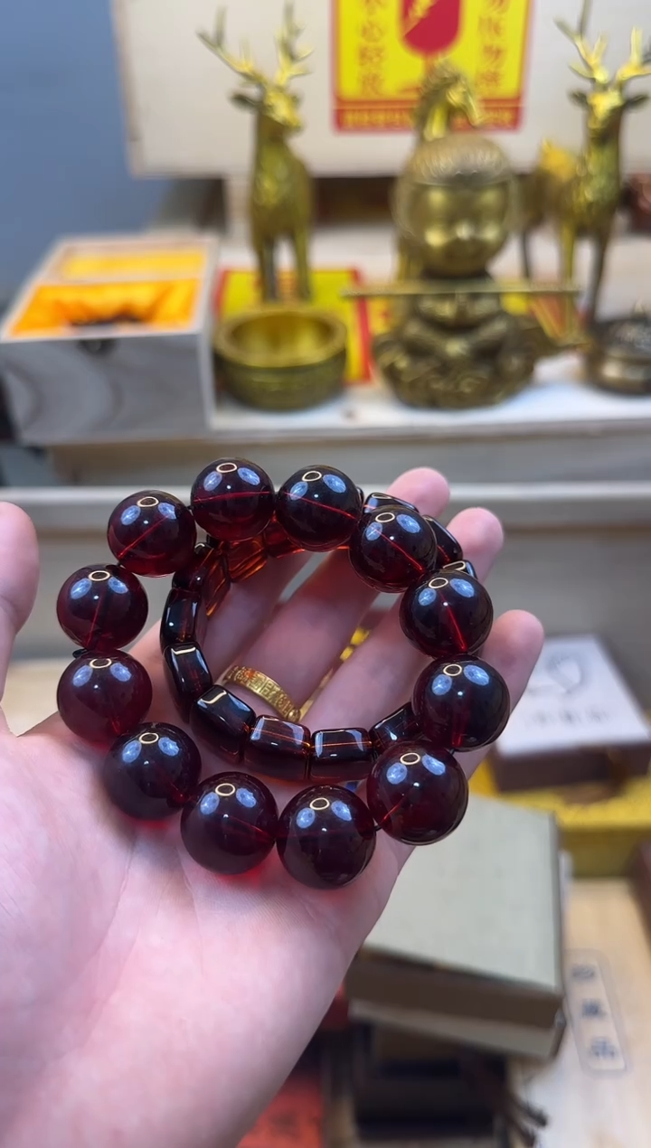 手链血珀未镶嵌【闪购商品】血珀2.0手排