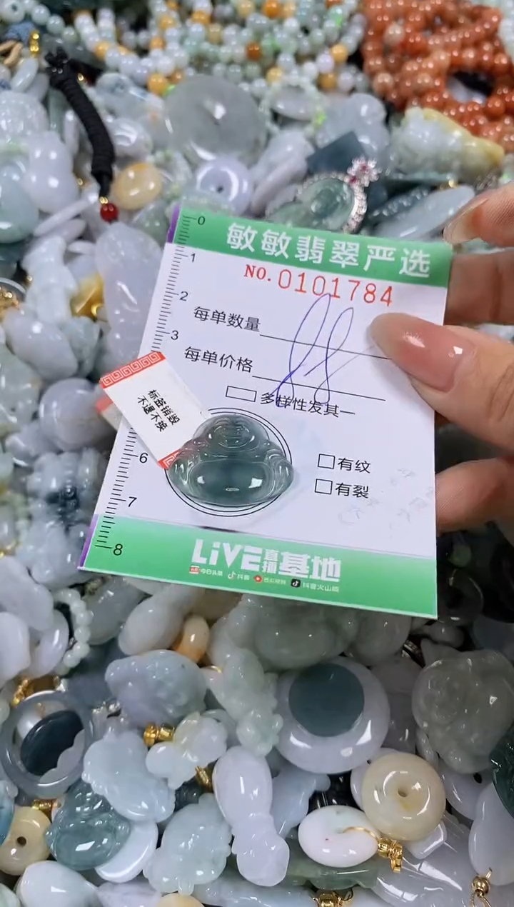 【闪购商品】翡翠颈饰未镶嵌闪购链接0101784