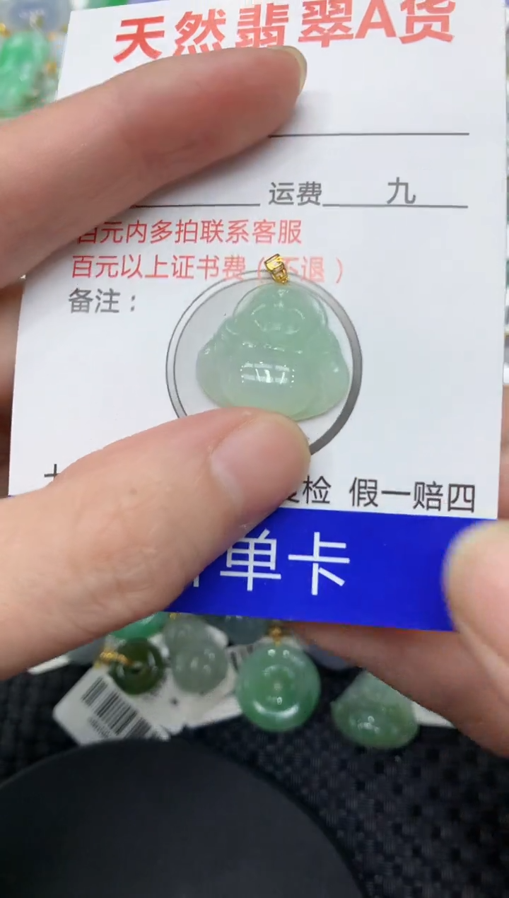 【闪购商品】翡翠颈饰18K金镶嵌11111111