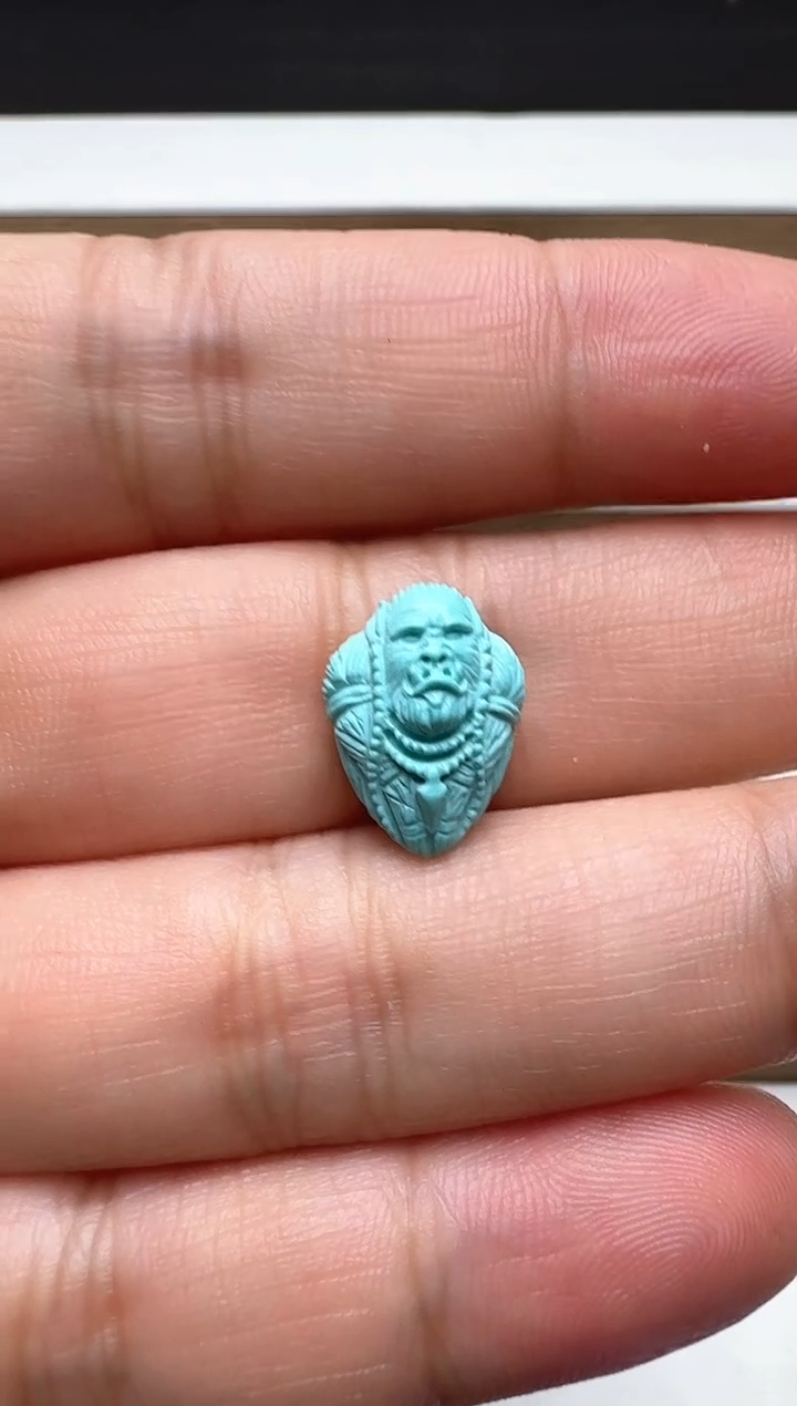 【闪购商品】绿松石小魔兽未镶嵌 