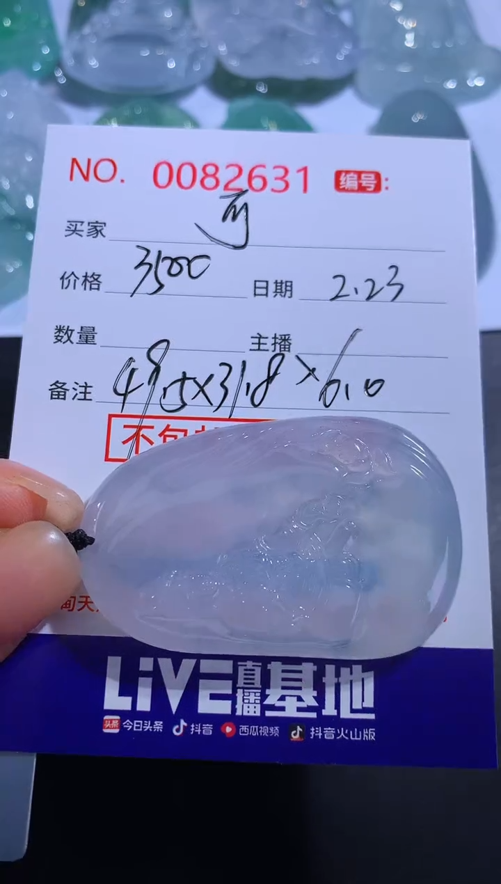 【闪购商品】翡翠颈饰未镶嵌可