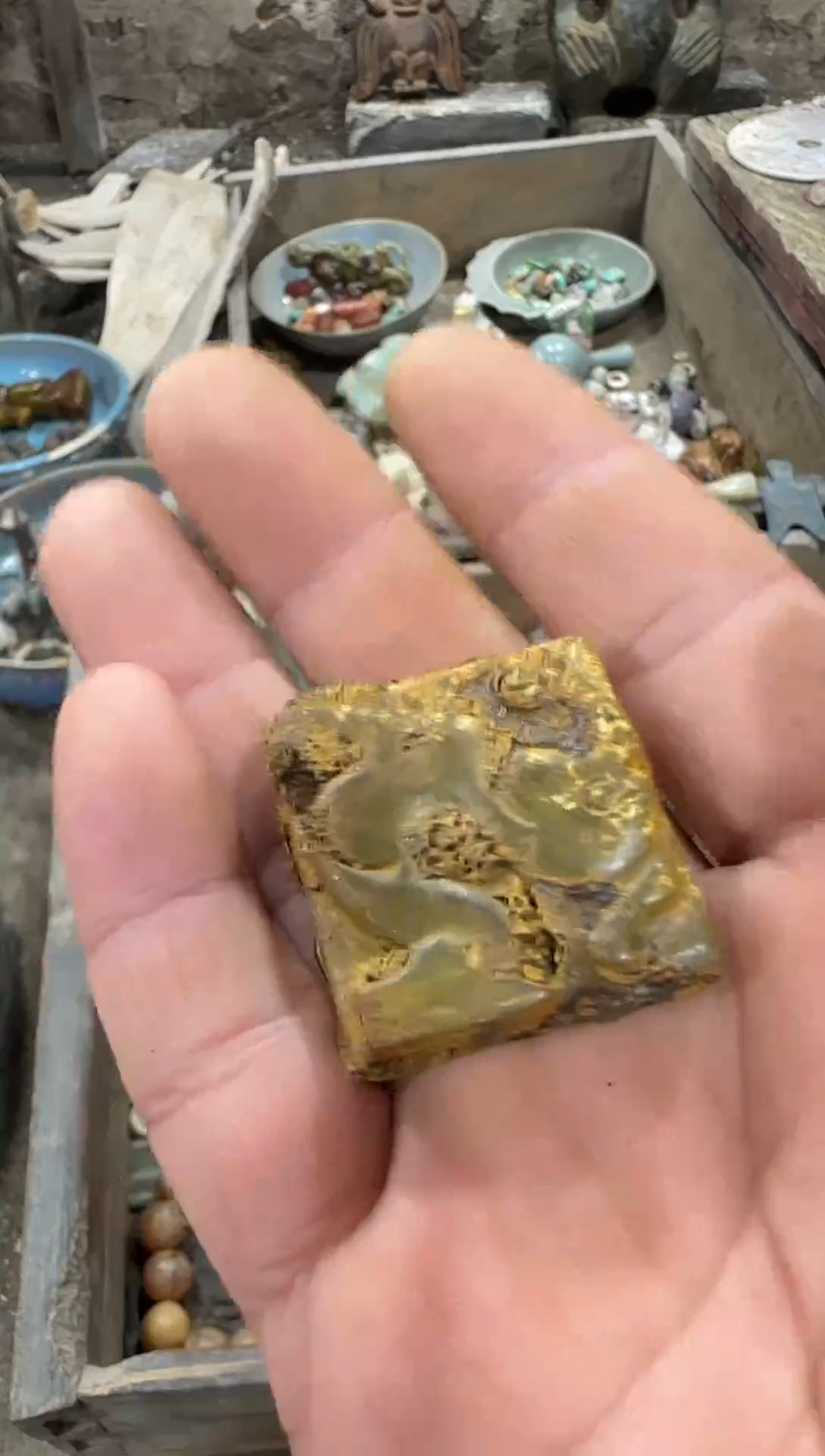 未镶嵌和田玉（糖玉）把件1