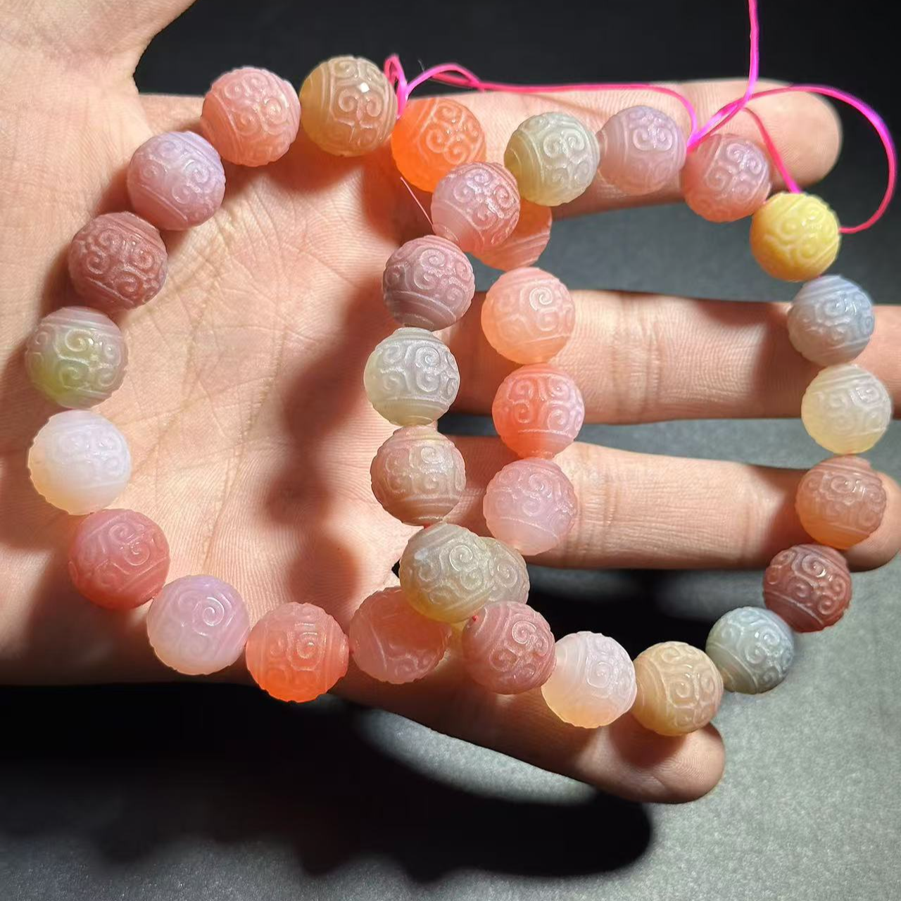 【三弟推荐】多宝盐源刻面手串（多样性发一）-202516-48