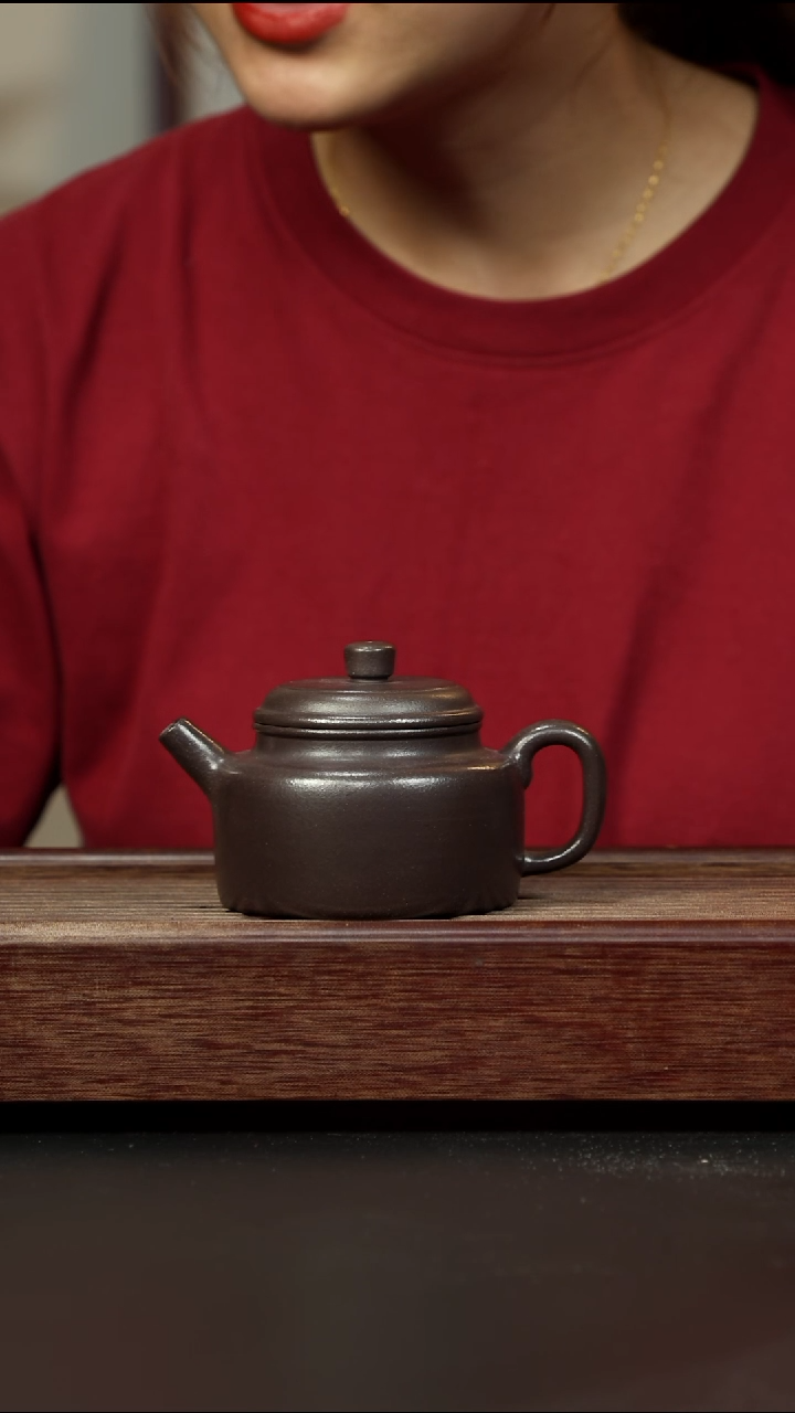 紫砂茶壶千禧紫泥德钟