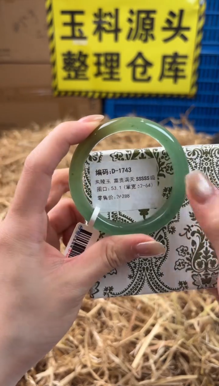 未镶嵌手镯石英质玉D-1743