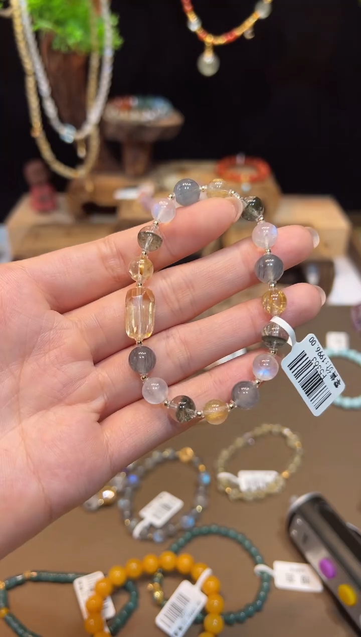 水晶手链未镶嵌手饰@@F5363