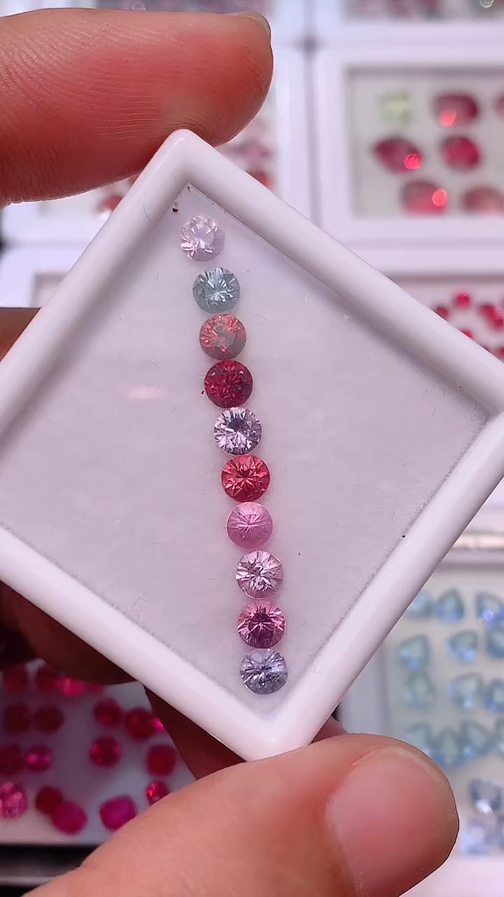 【闪购商品】尖晶石裸石未镶嵌10粒