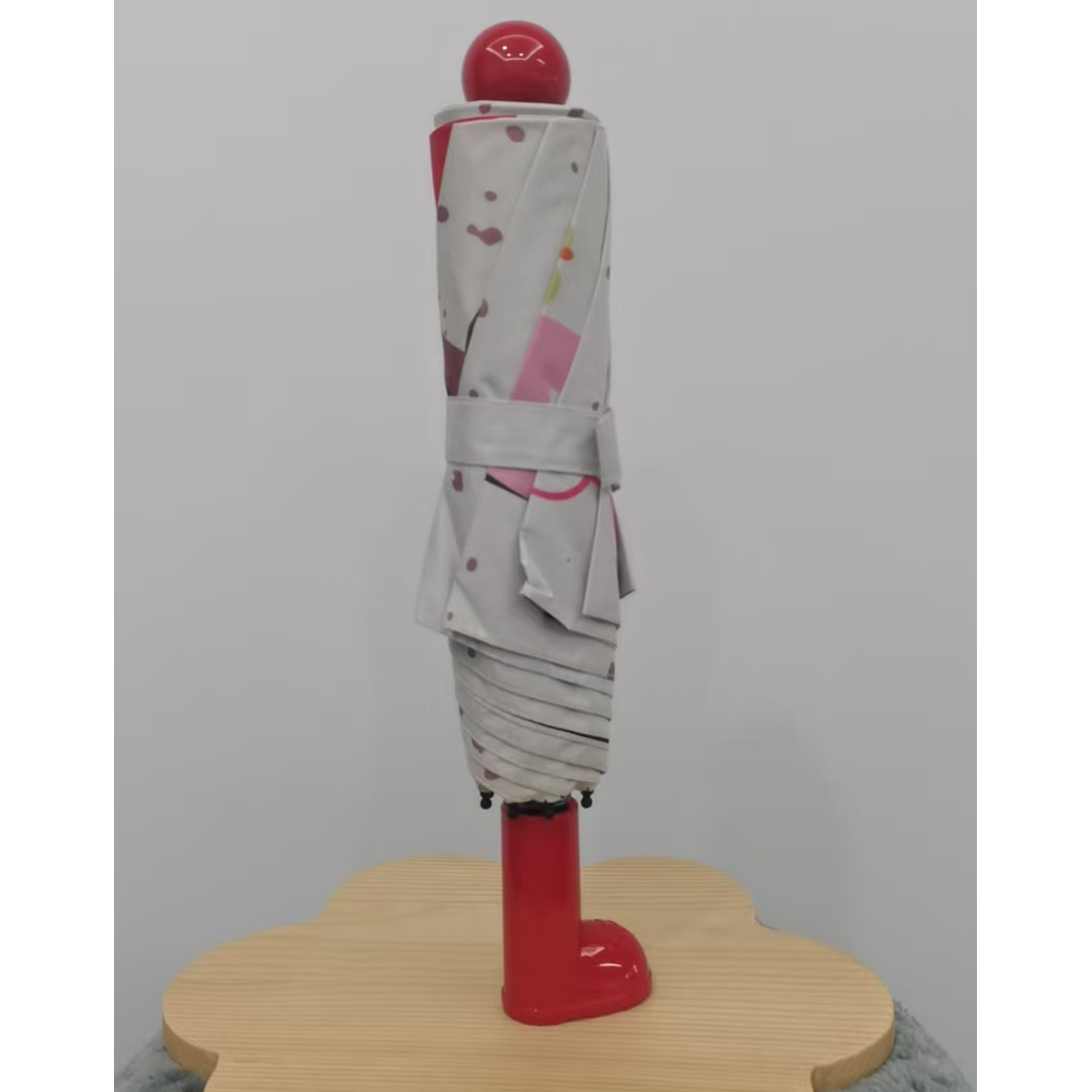 39红苹果卡通可爱学生折叠全自动晴雨两用太阳伞