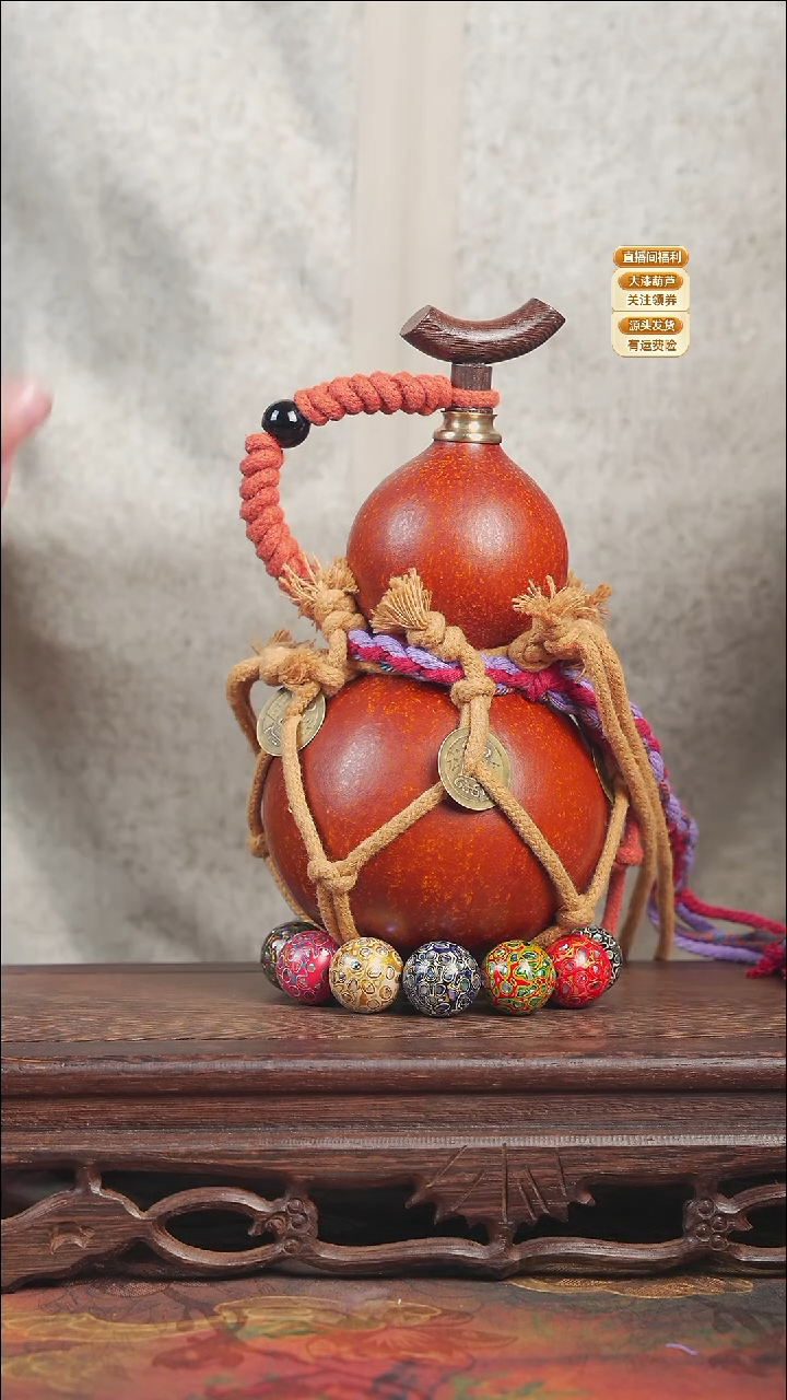 WE007网兜款葫芦不包手串