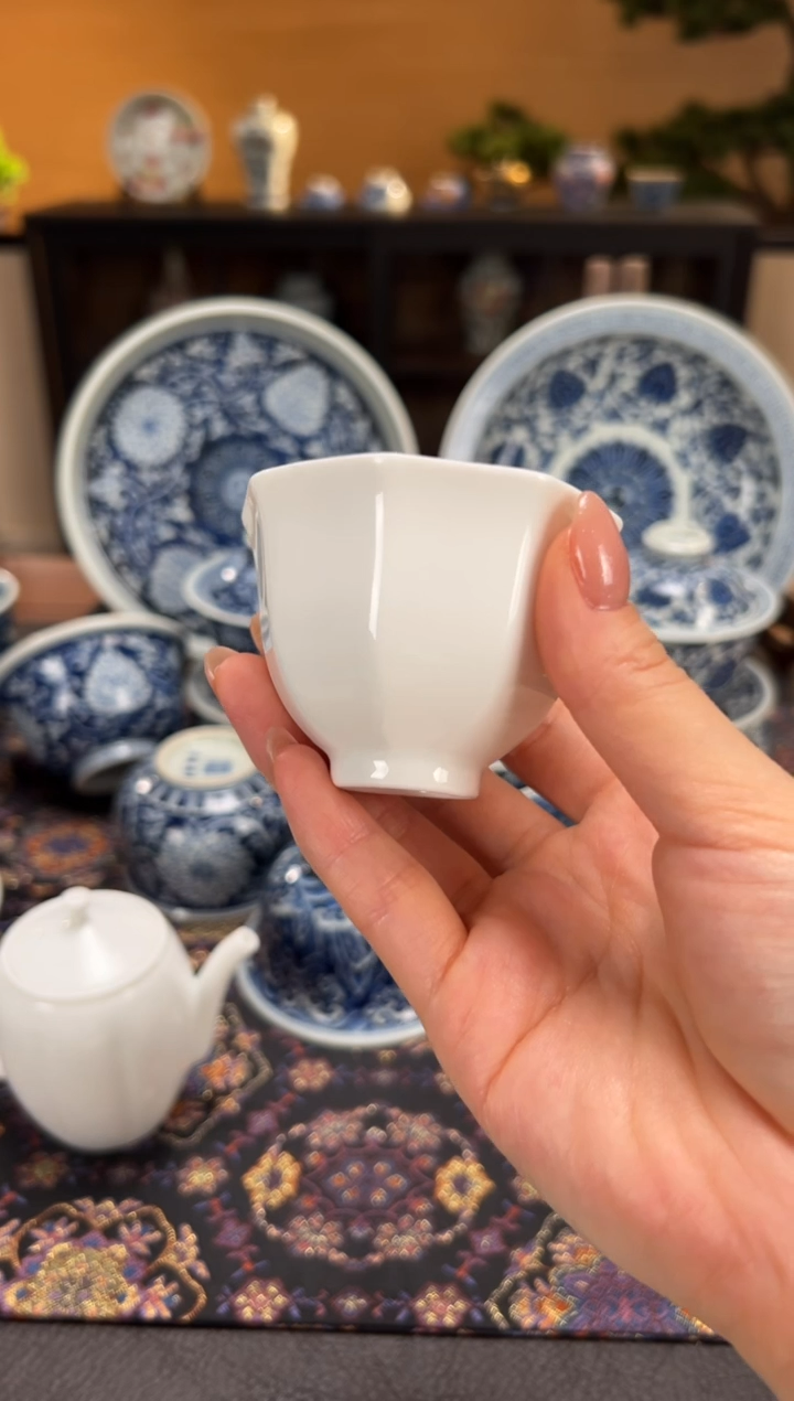 瓷片 八方          