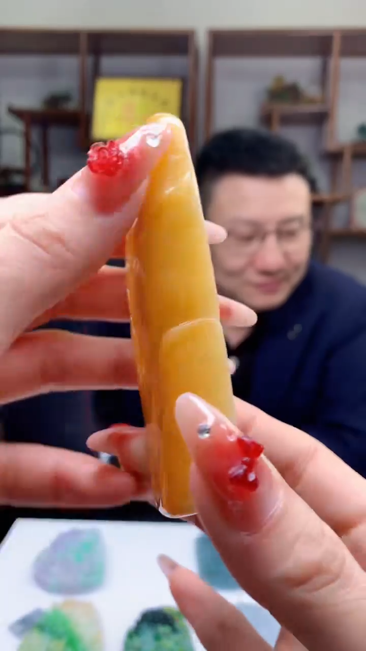 【闪购商品】定制翡翠未镶嵌1071ry-毛货挂件