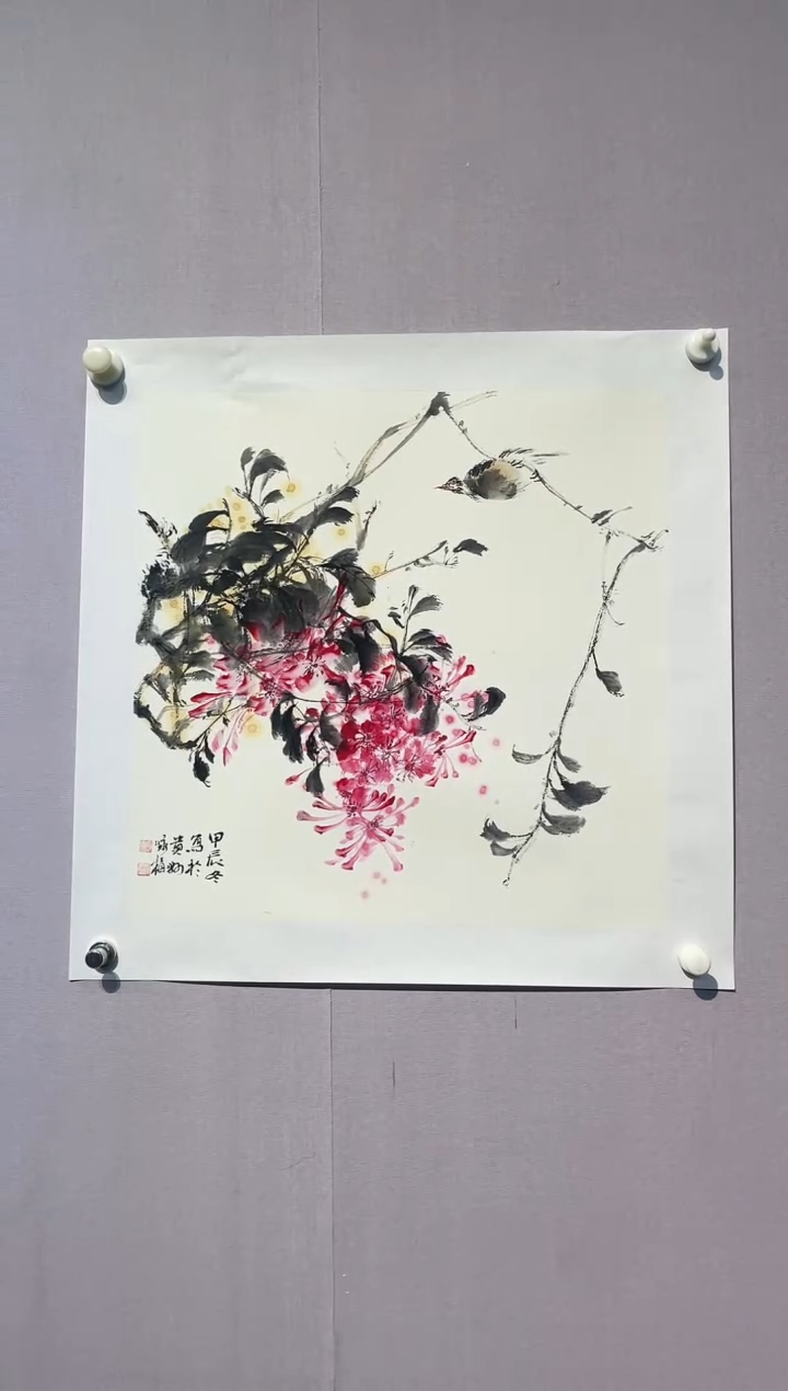 国画胡咏梅国画2平尺43