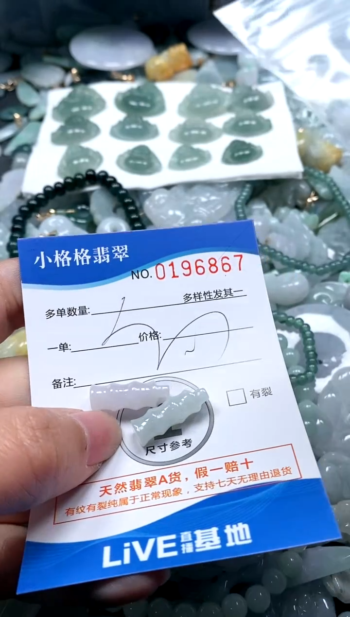 【闪购商品】翡翠颈饰未镶嵌闪购商品0196867