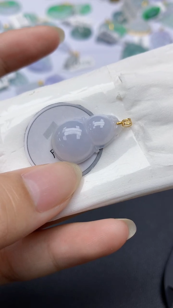 翡翠未镶嵌颈饰天然缅甸a货翡翠百元以上9元证书费自理