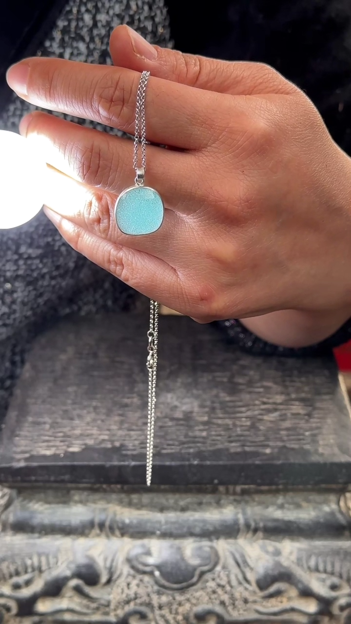 【闪购商品】摆件青瓷手工釉项银摆件陶瓷