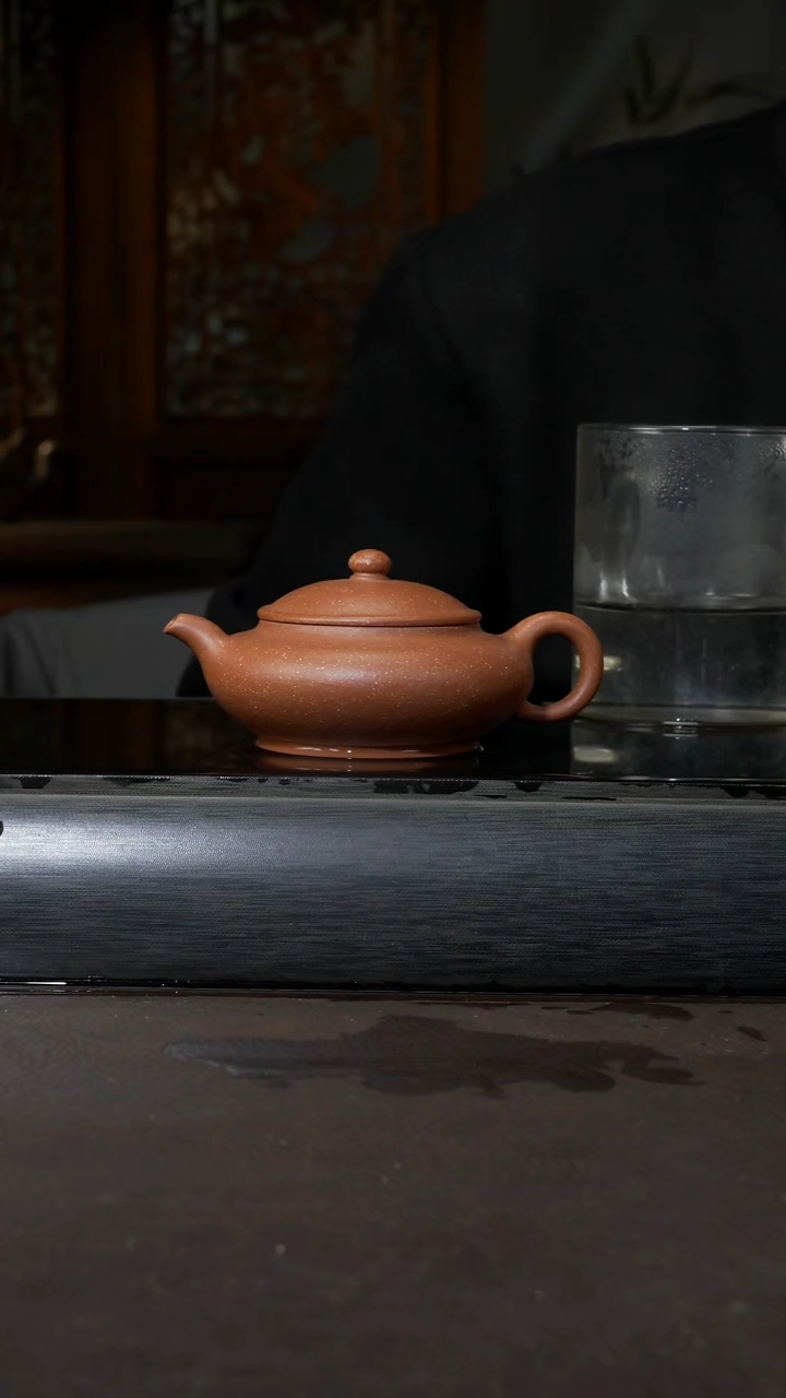 【闪购商品】紫砂茶壶降坡泥 卧龙130cc 037