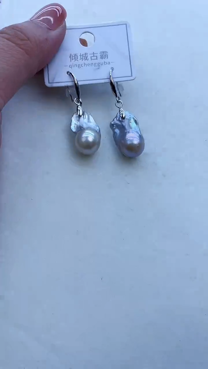 【闪购商品】淡水珍珠耳饰未镶嵌801