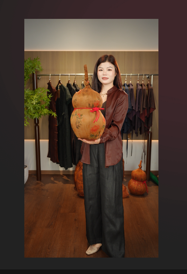 莨木与纱-香云纱葫芦娃抱枕