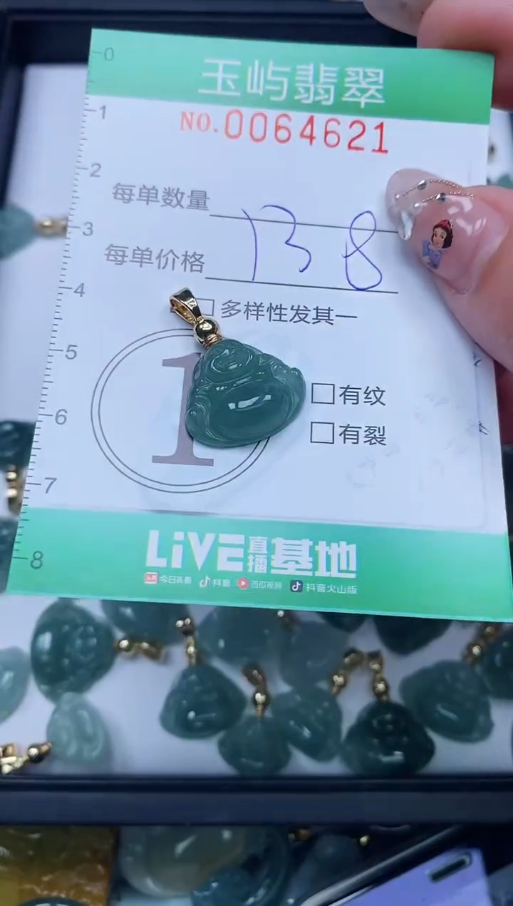 【闪购商品】翡翠颈饰未镶嵌闪购0064621