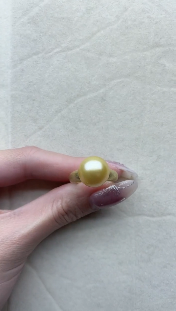 【闪购商品】海水珍珠戒指银S925镶嵌120