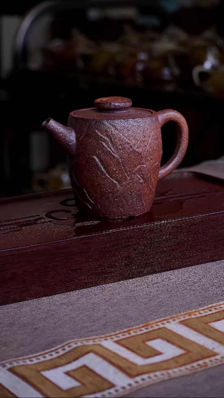 茶壶紫砂宜兴纯柴烧紫砂壶